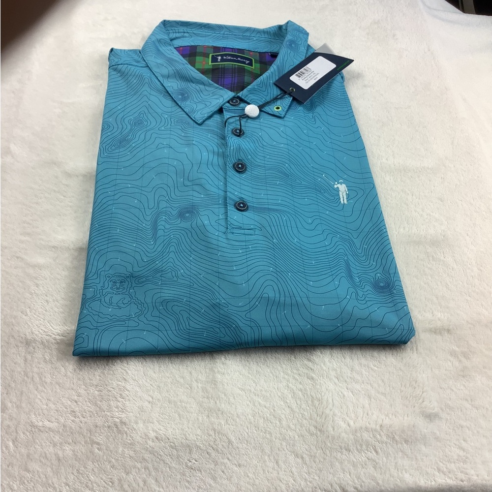 William Murray reading greens polo size XXL